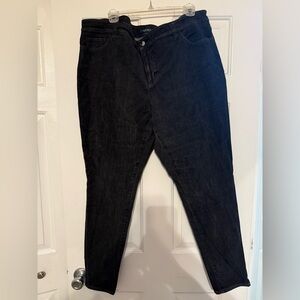 Lauren Ralph Lauren Charcoal Denim Pants - 20W